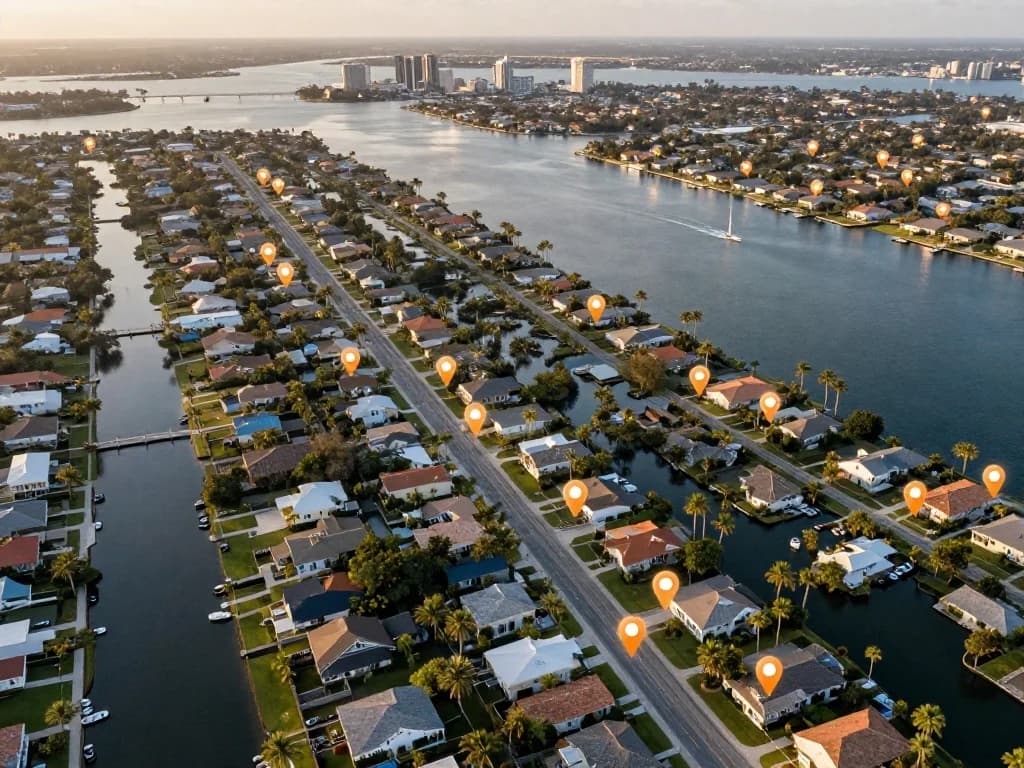 Tampa Plumbing SEO Service Areas - Neighborhood Coverage Map for Local Search Optimization